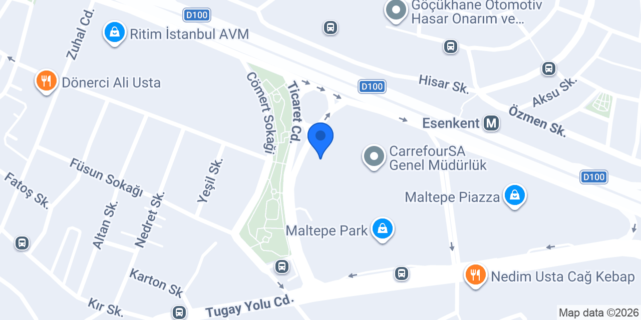 Tike Maltepe konumu