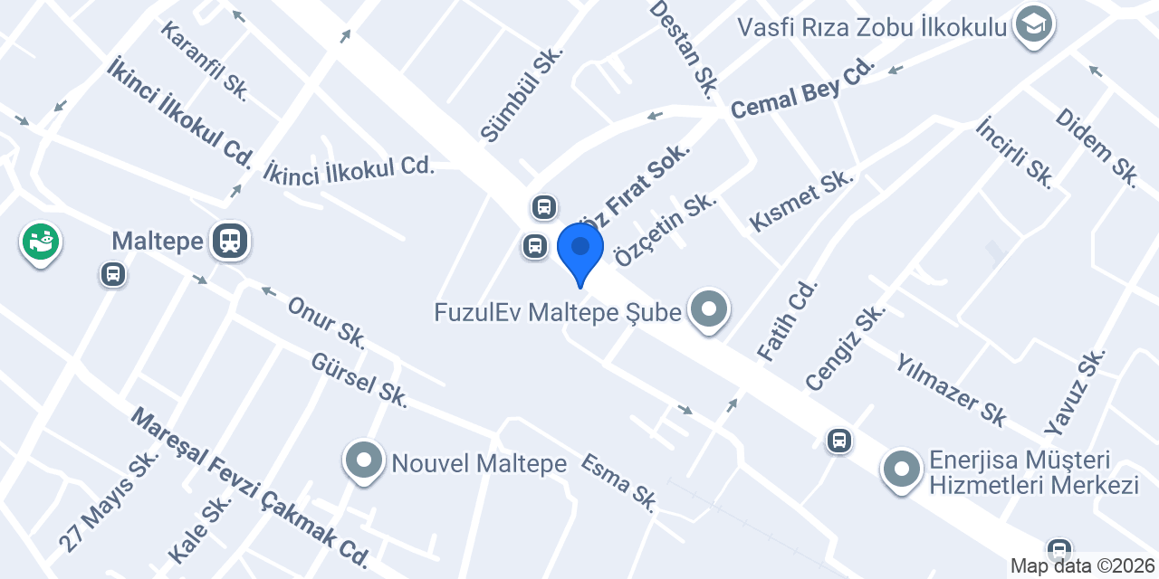 Albaraka Türk Maltepe Şubesi konumu