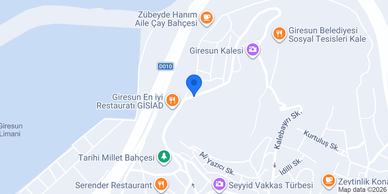 Irmak Taksi konumu