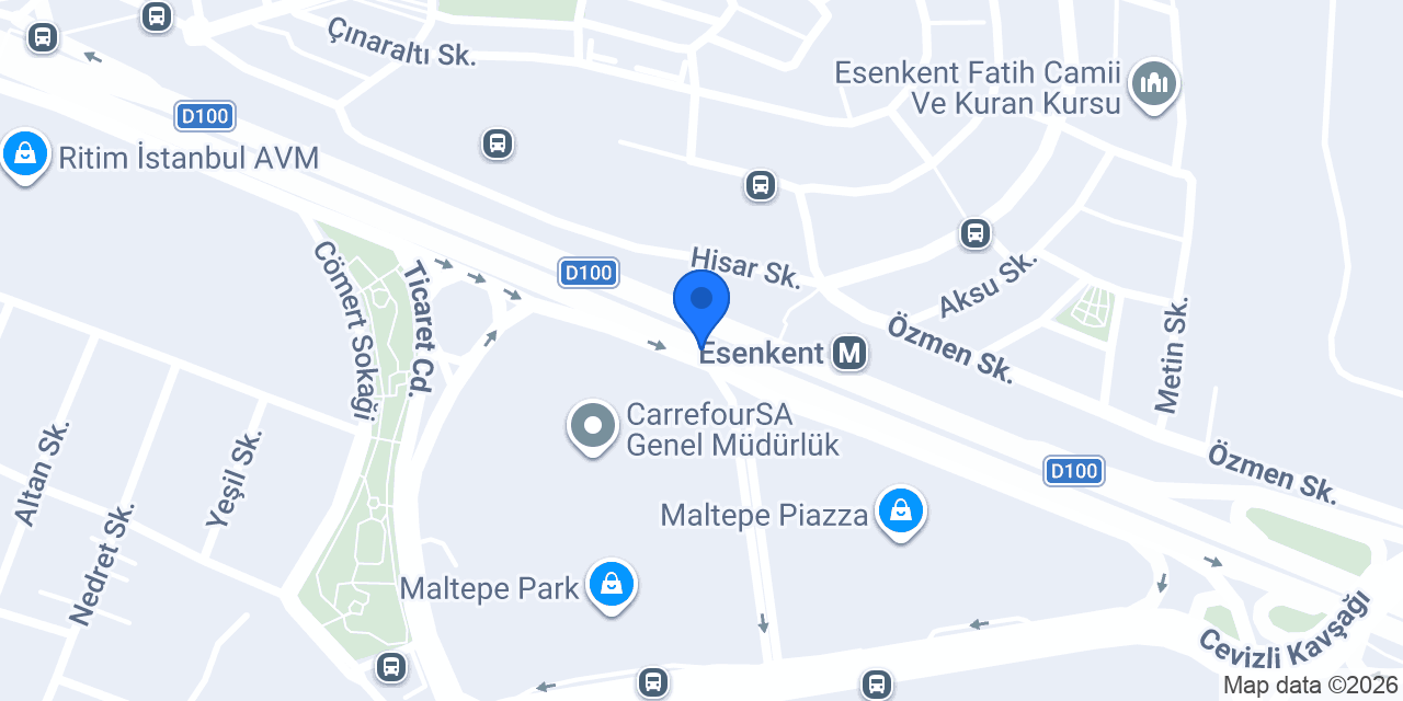Lastik Yol Yardım konumu