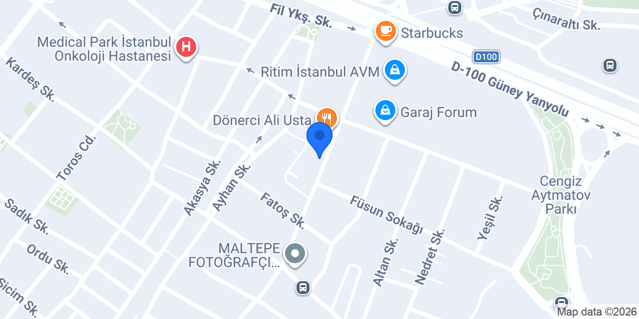 Tuzda Balık Maltepe konumu