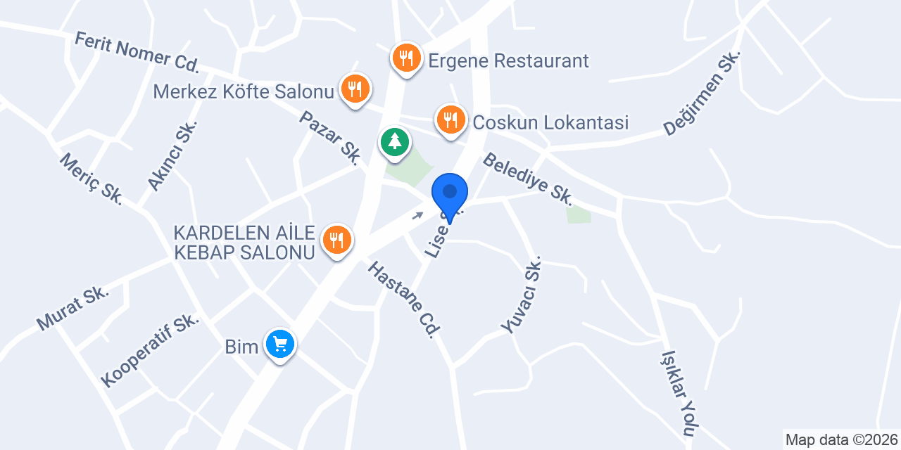 Güneş DikimEvi konumu