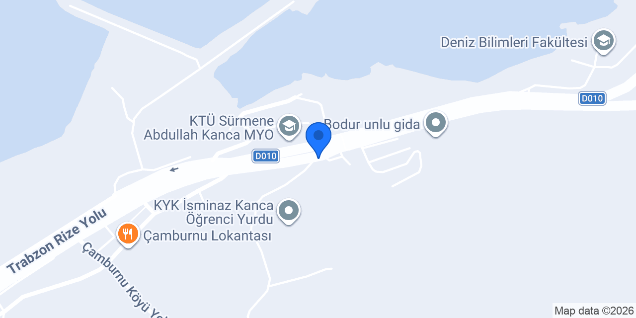 ÇAM CAFE RESTORAN konumu