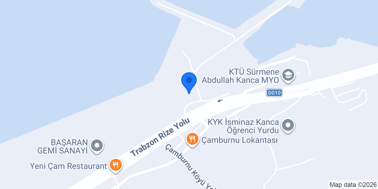Mimarine Tersanesi konumu