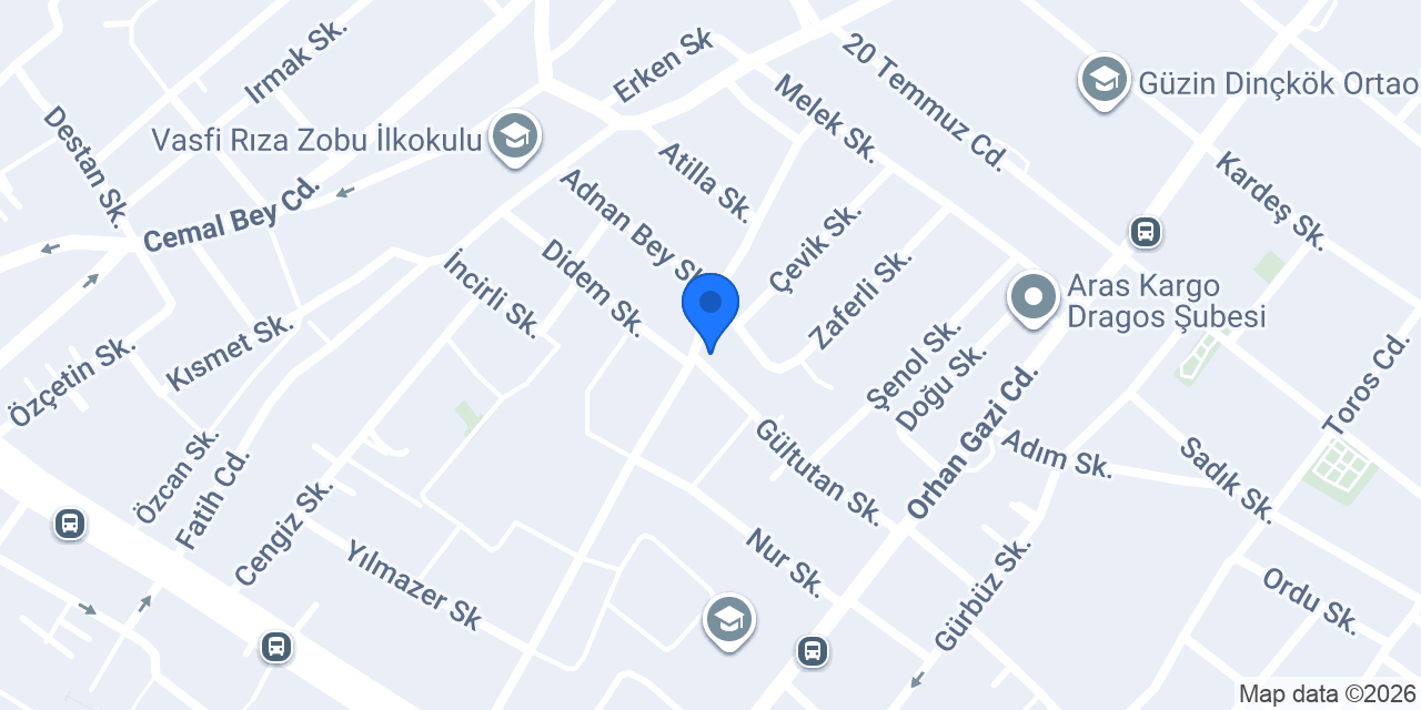 Tektat Dondurma Tatlı konumu