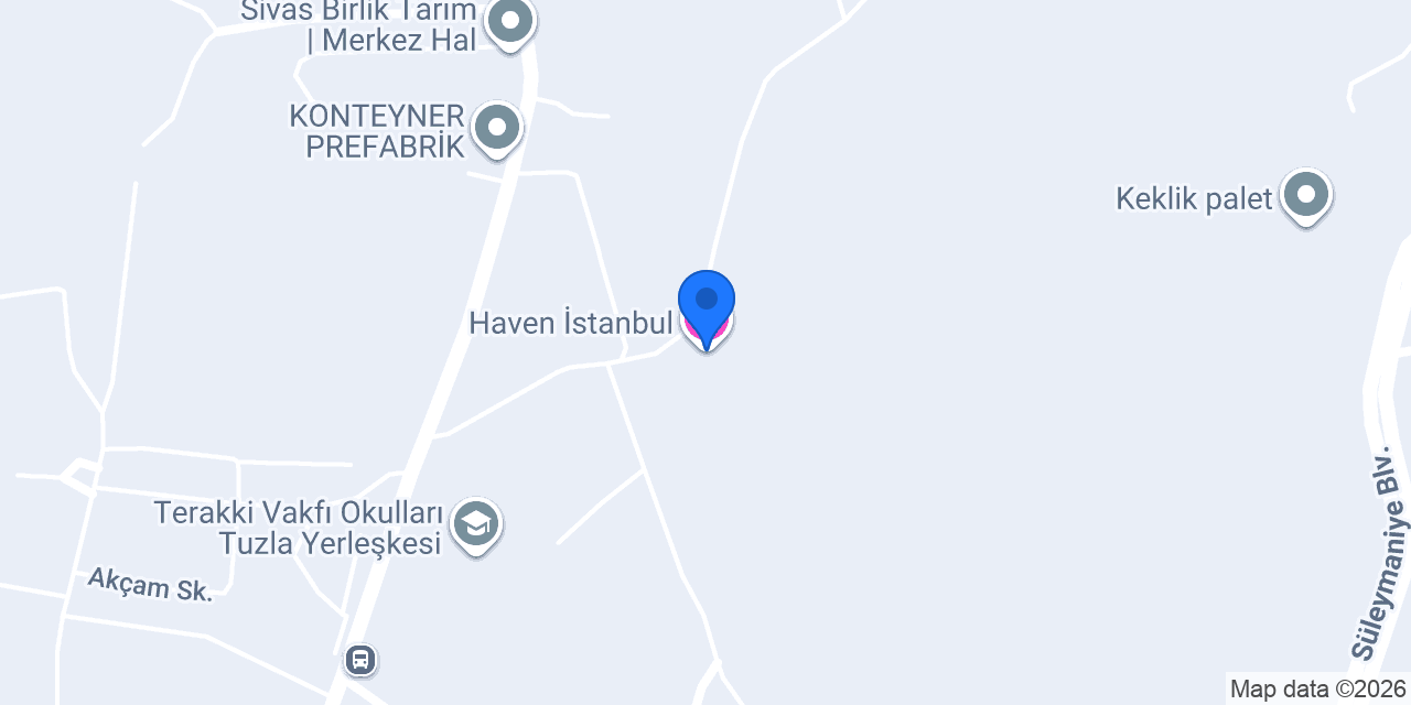 Haven İstanbul konumu