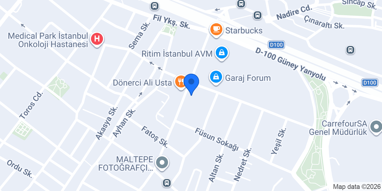 EYLÜL ÖZTÜRK MALTEPE SOLVYASTRA konumu