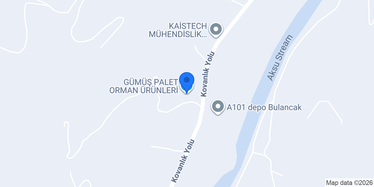GÜMÜŞ PALET ORMAN ÜRÜNLERİ konumu