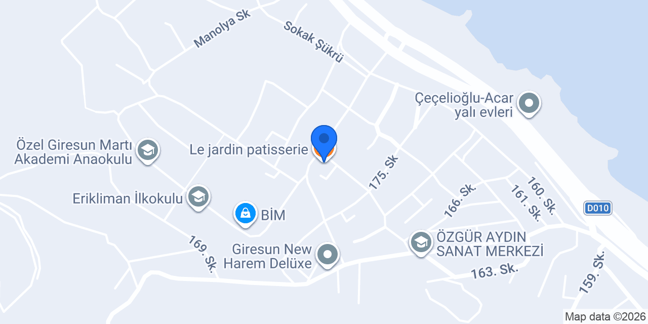 Le jardin patisserie konumu