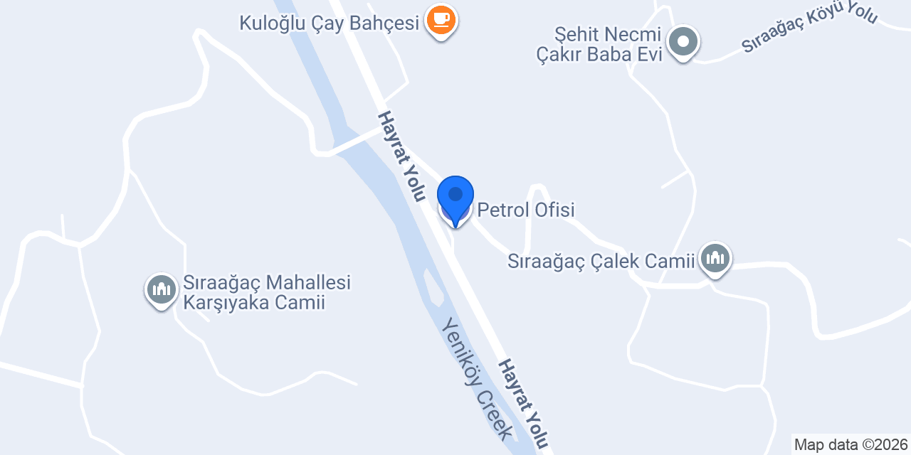 Petrol Ofisi konumu