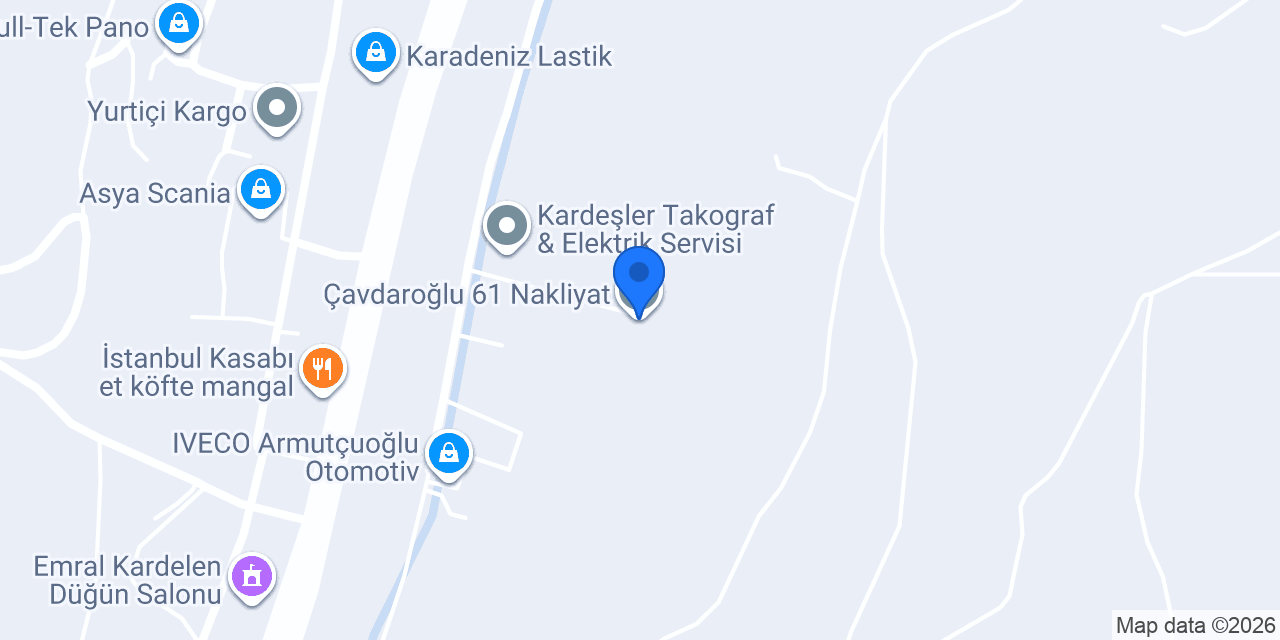 Çavdaroğlu 61 Nakliyat konumu