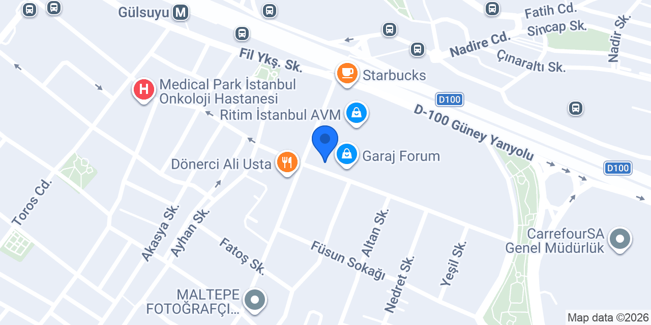 Ritim Kuru Temizleme konumu