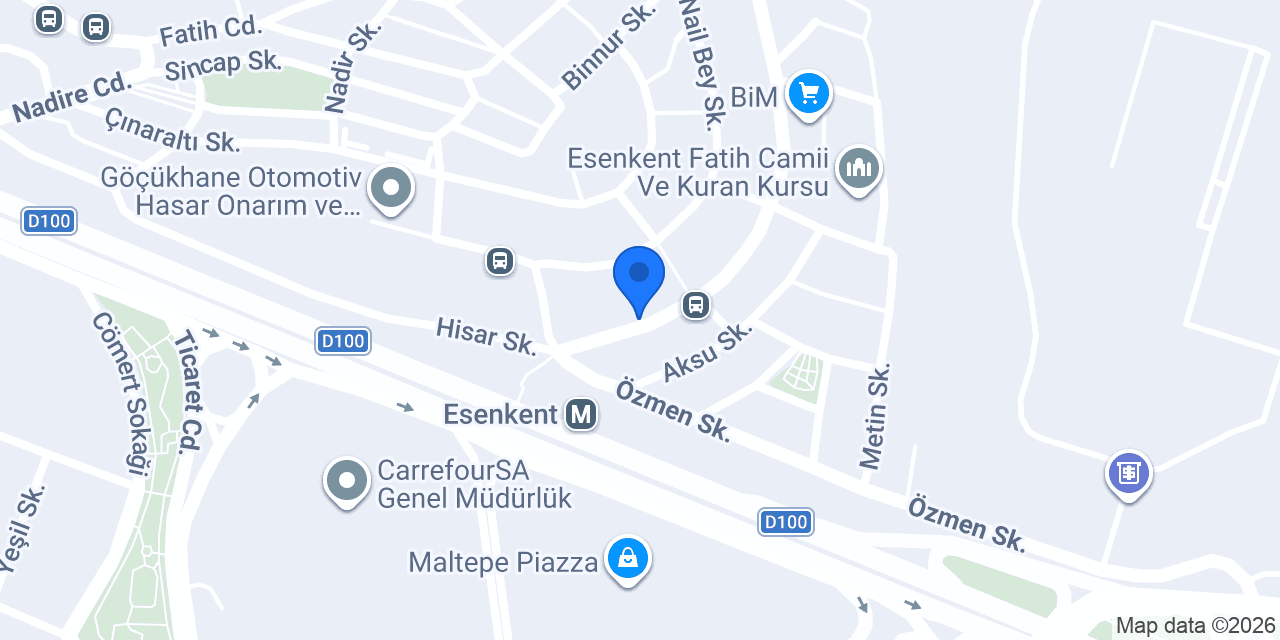 ASHILL BAYAN KUAFORU konumu