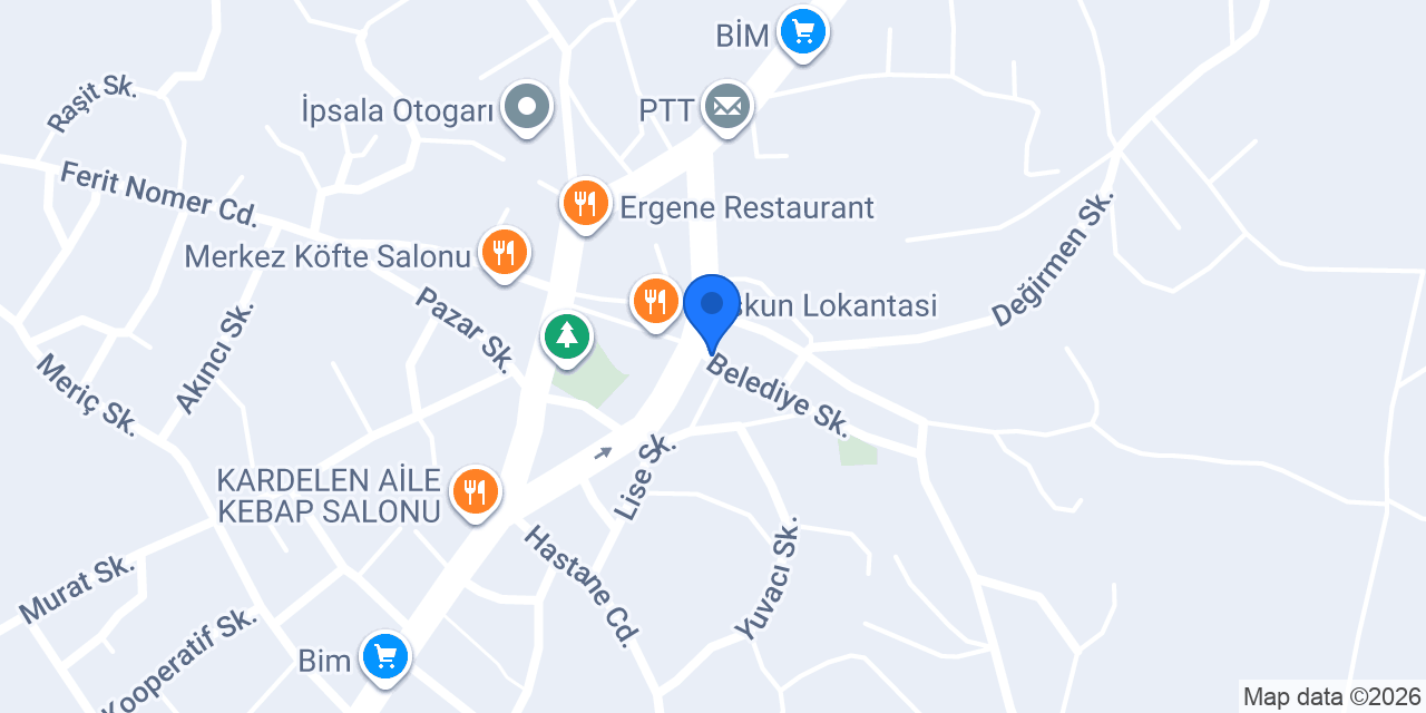Zümrüt internet Cafe konumu