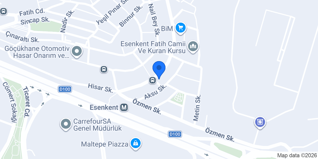 Ender Fırın konumu