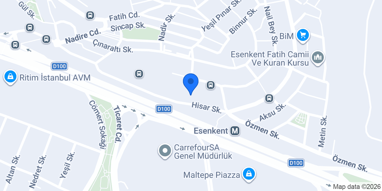 Fırınım Maltepe konumu