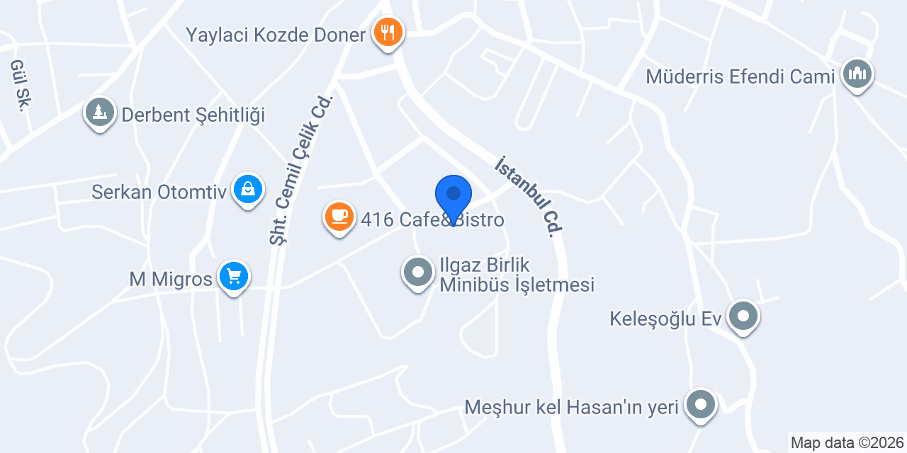 YEŞİL MOTOR konumu