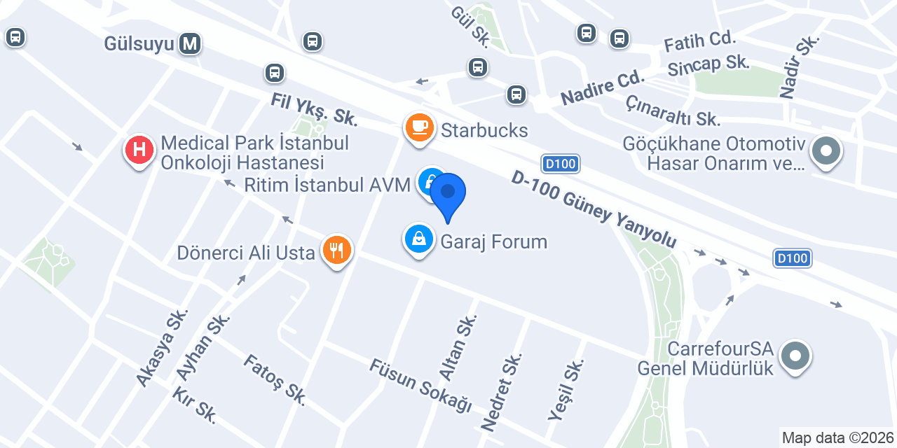 İstanbul Safe Medical konumu