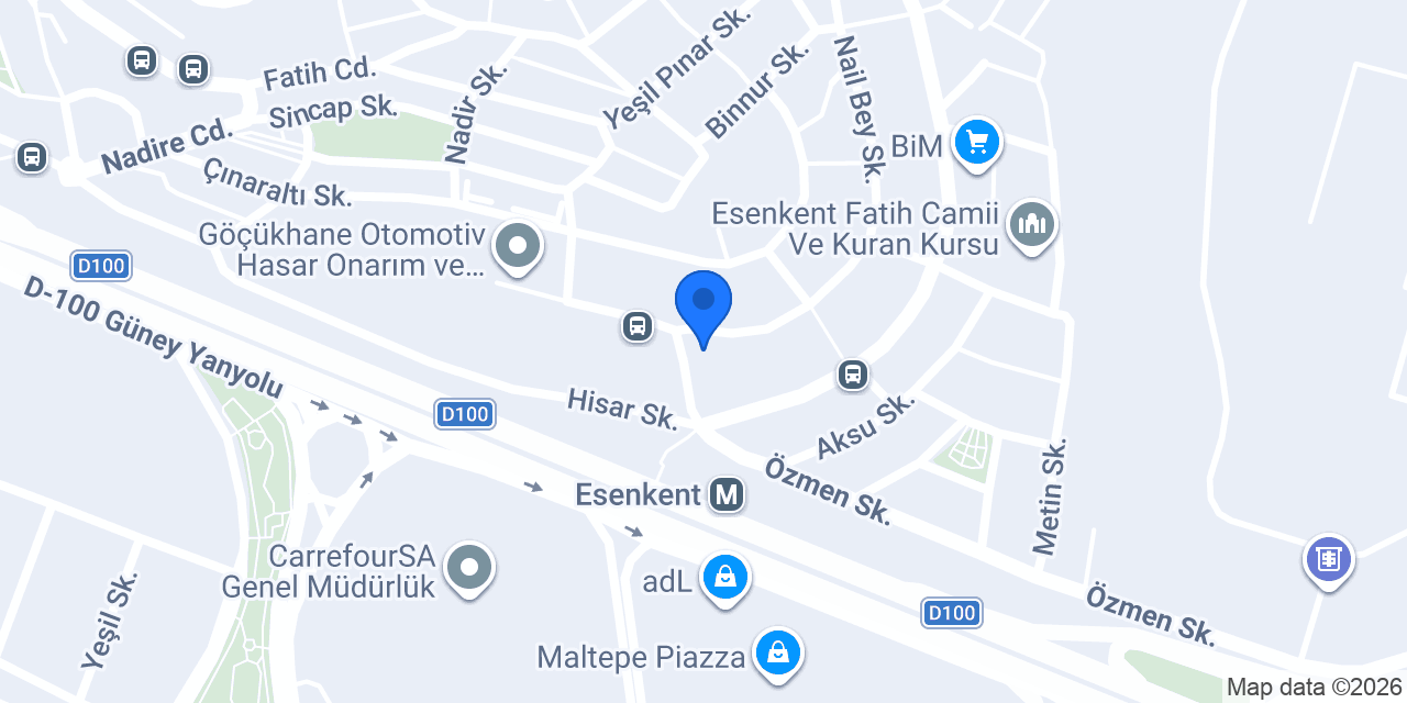 DOĞU BATI Mühendislik Danışmanlık konumu