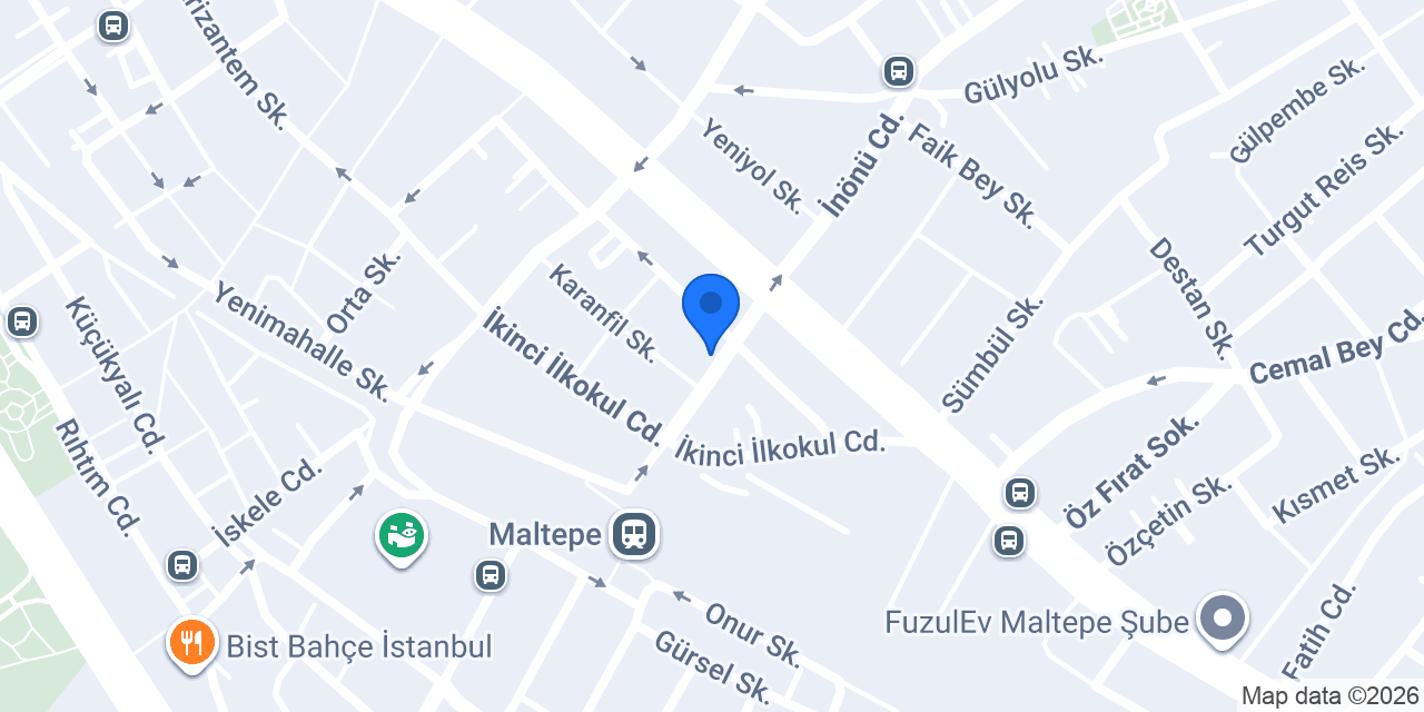 TEB Maltepe Şubesi konumu