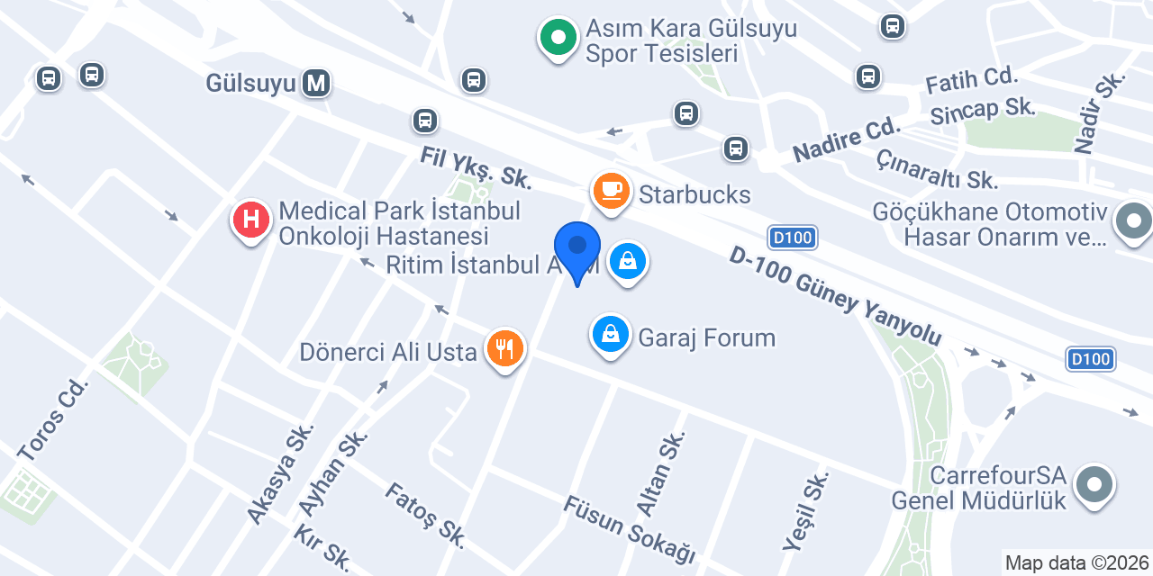 ebebek Ritim İstanbul konumu