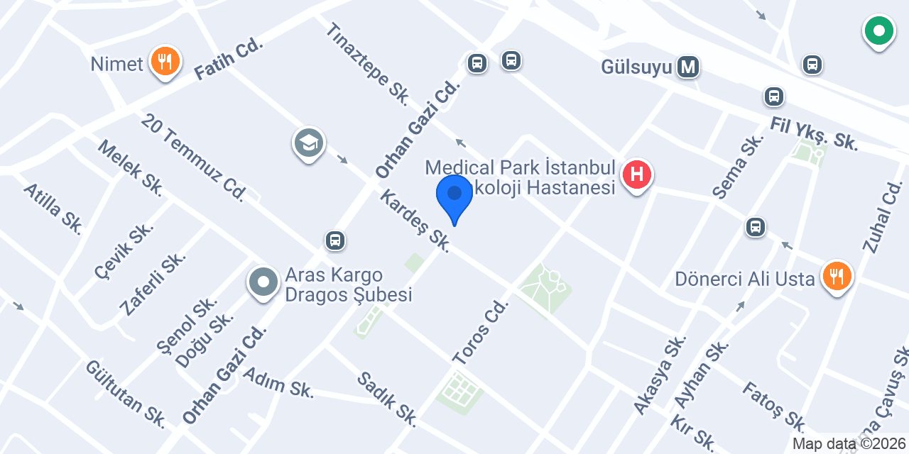 EVADA MALTEPE konumu