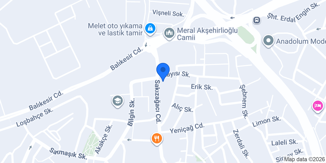 Çağ Mobilya konumu