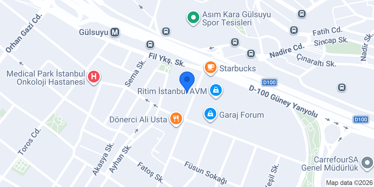 Avandgarde Auto konumu