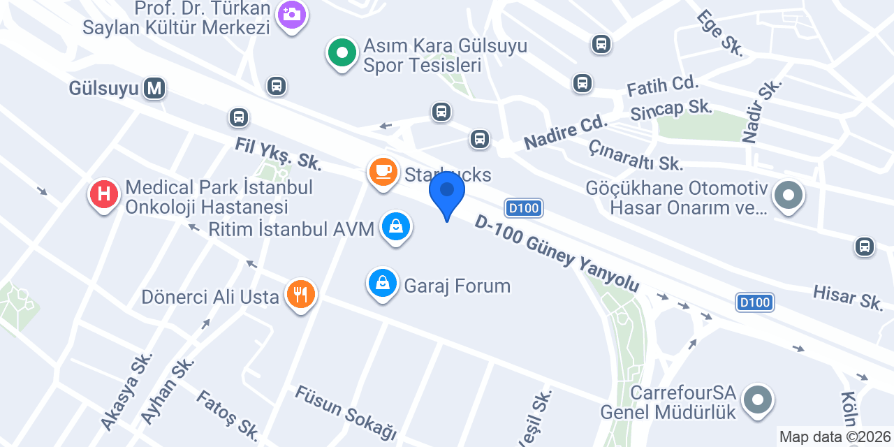 Fundora Eğlence Merkezi konumu