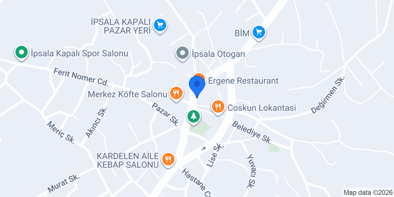 ŞENKOL TARIM - İPSALA PİRİNCİ konumu