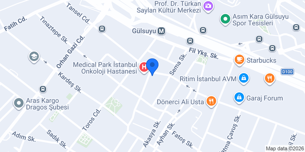 Doç. Dr. Başak Caner konumu