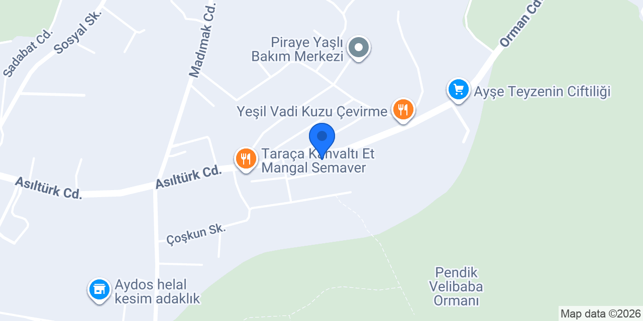 AYDOS KIR EVİ konumu