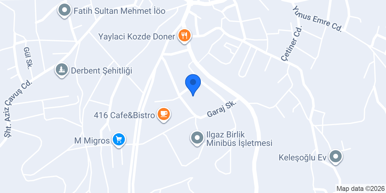 Ilgaz Adalet Sarayı konumu