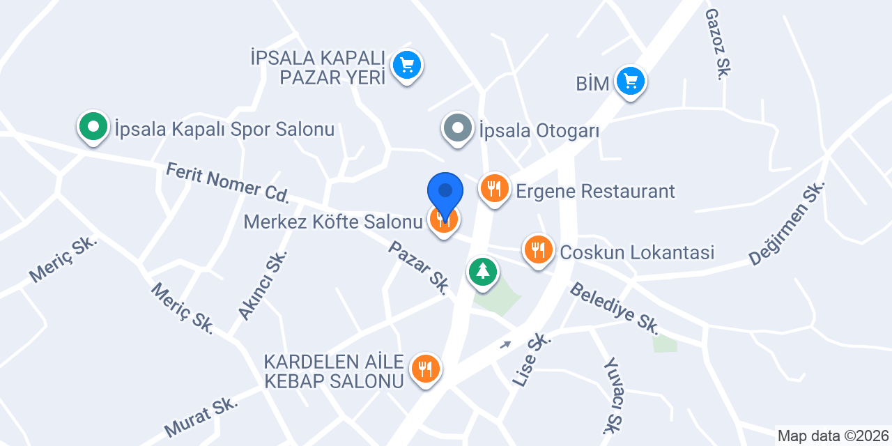 Belediye Lokantası konumu