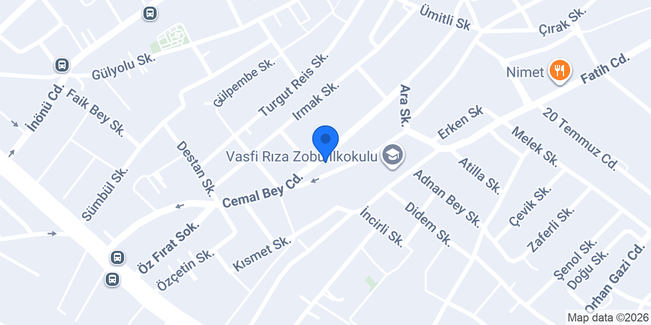Tadında Ekmek & Market konumu