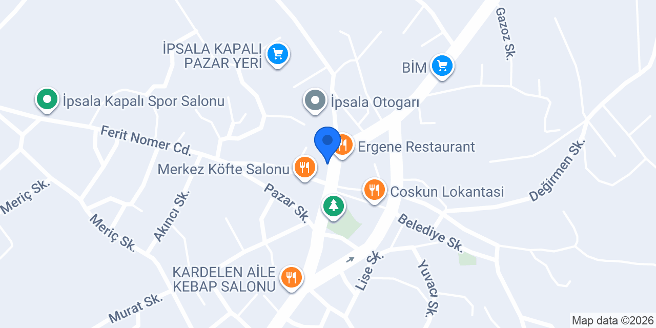 ipsala park taksi konumu