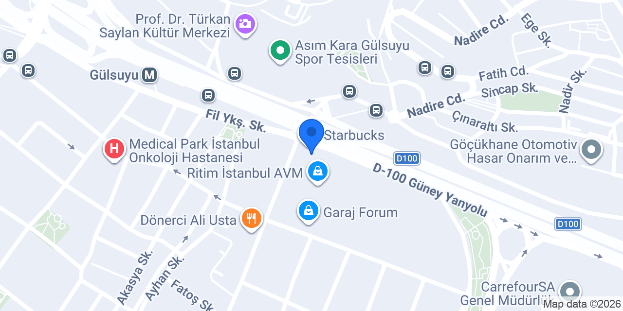 Mega Refrakter Ltd.Şti. konumu