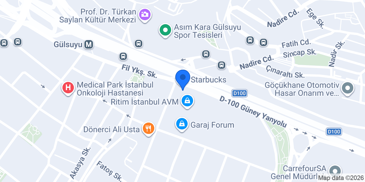 Özgür Danışmanlık Maltepe Şubesi konumu