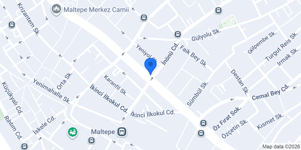 Güven Optik konumu