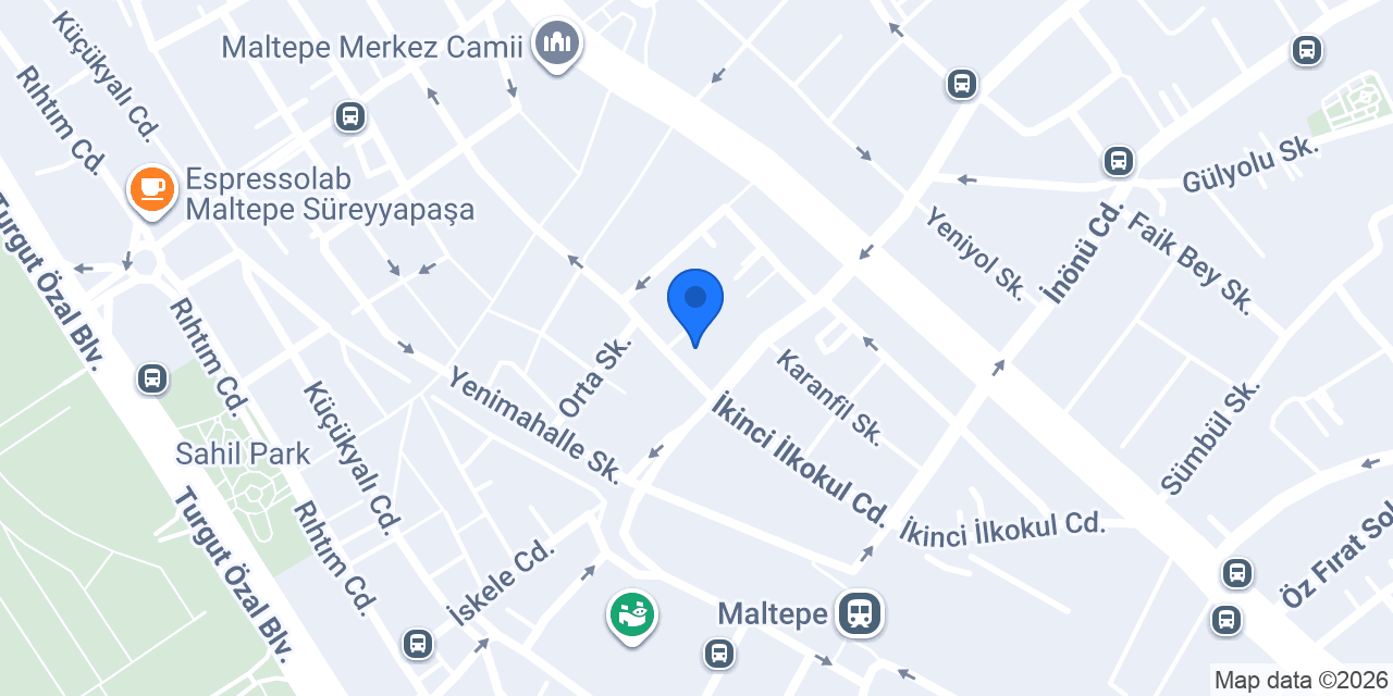 Tesbihane Maltepe konumu