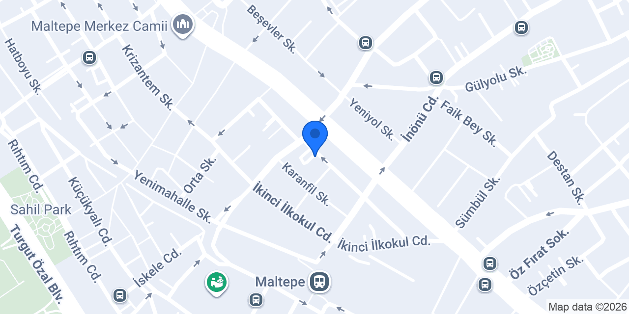 Klinik Psikolog Can Aktaş konumu