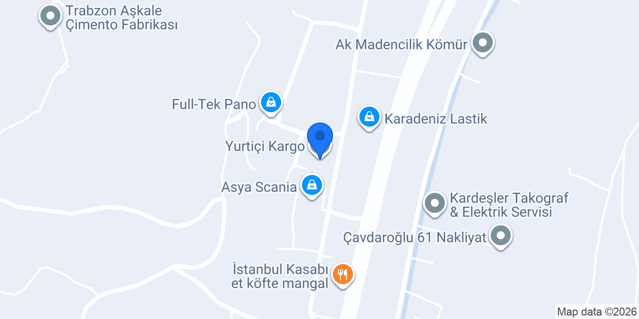 Yurtiçi Kargo konumu