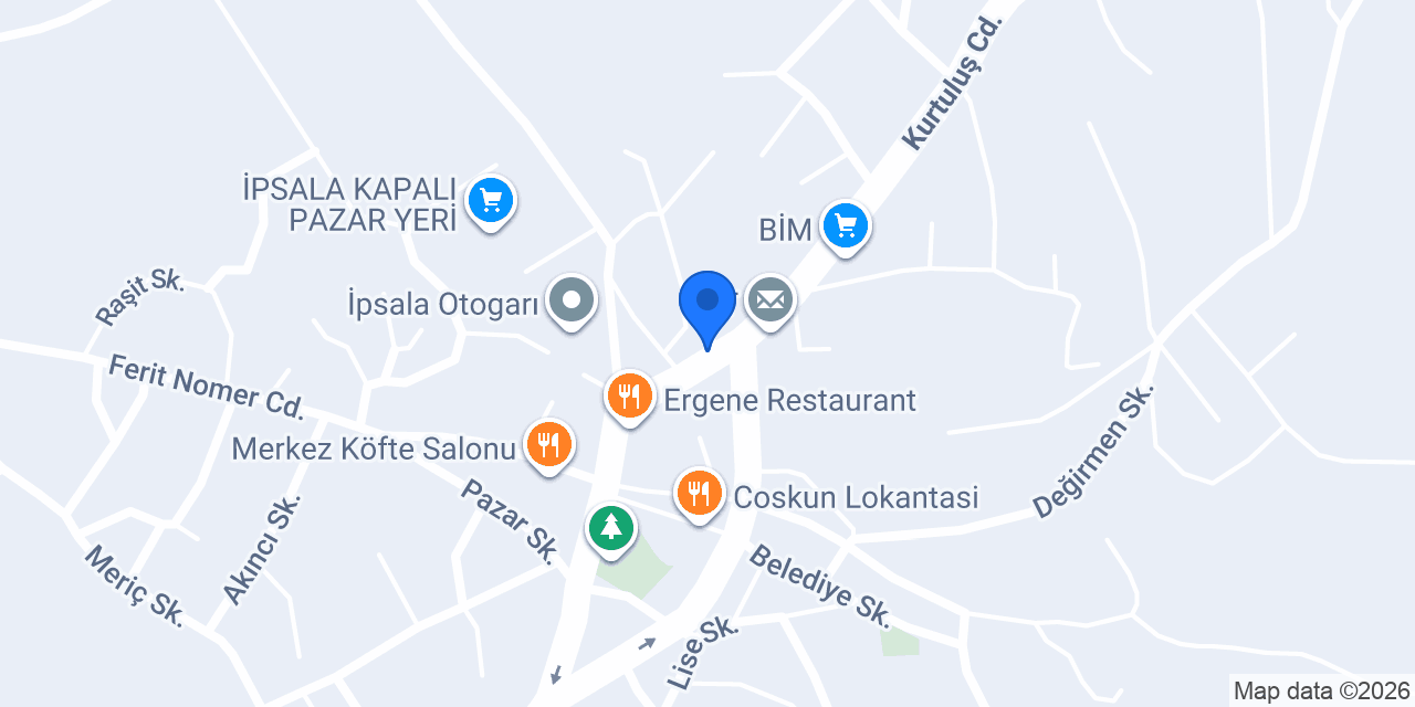 DİNÇ TOBACCO SHOP (tütüncü) konumu