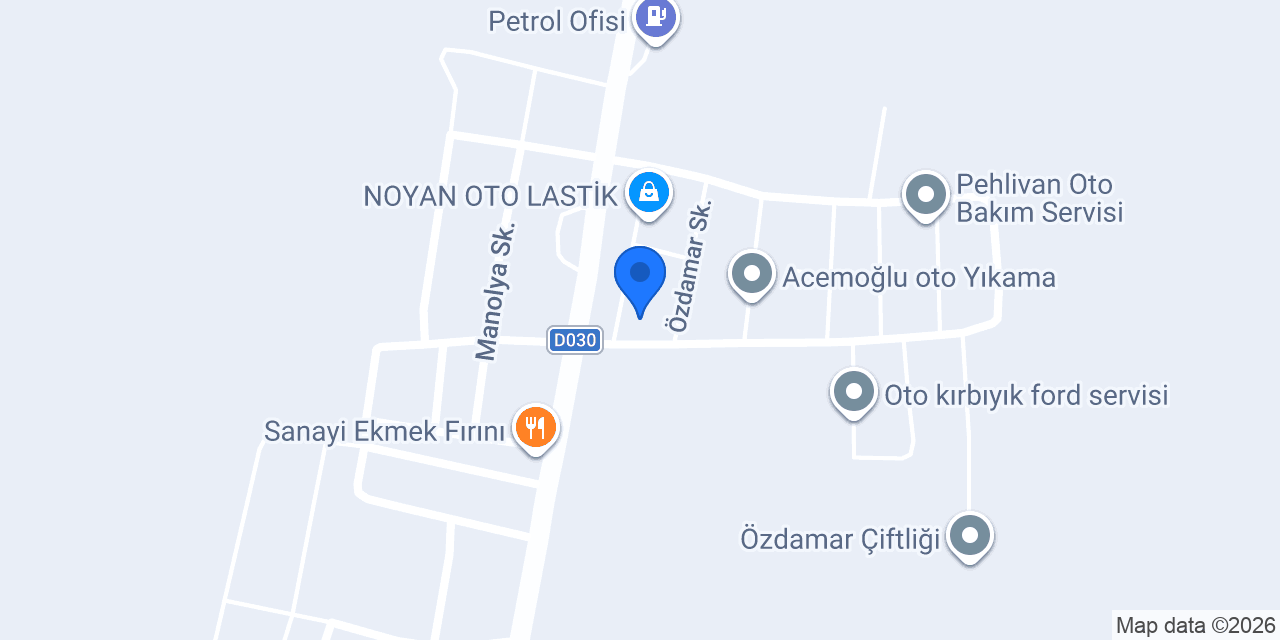 ÖZDAMAR SANAYİ TİCARET konumu
