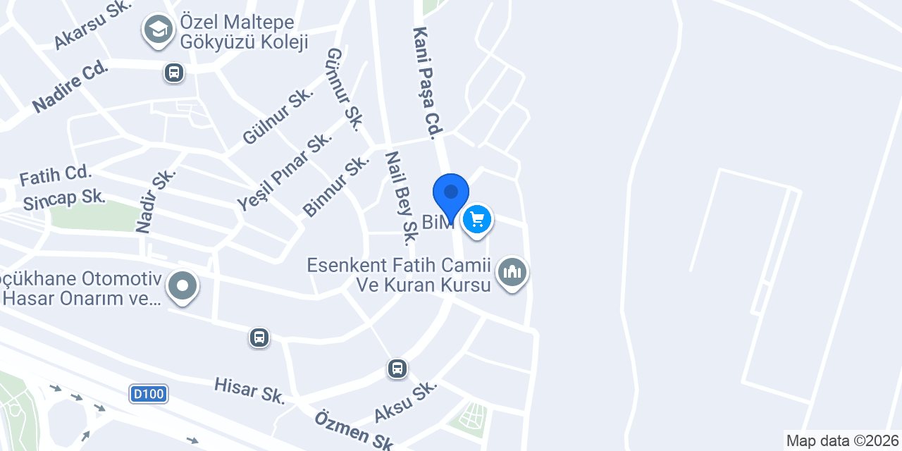 Ptt Esenkent konumu