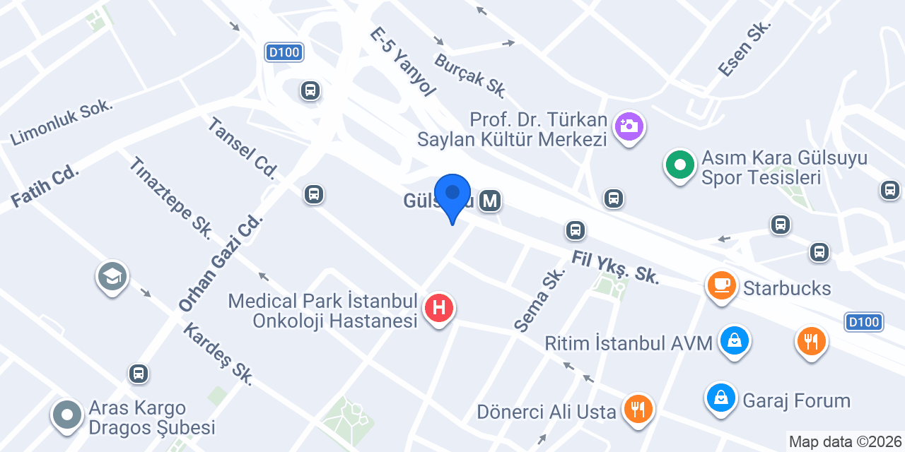 Prof. Dr. Rahmi Çubuk konumu