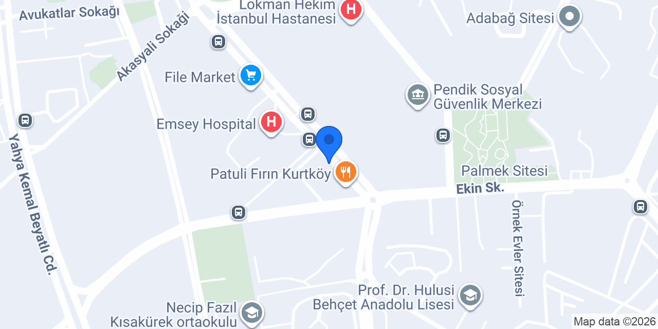 Sünnet Klinik/İstanbul Doç.Dr.Engin Yılmaz konumu