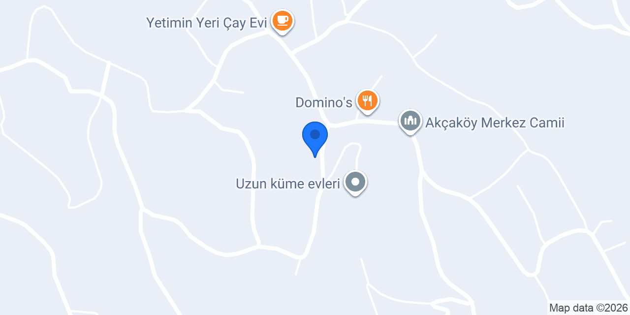 Akçaköy Belediyesi konumu