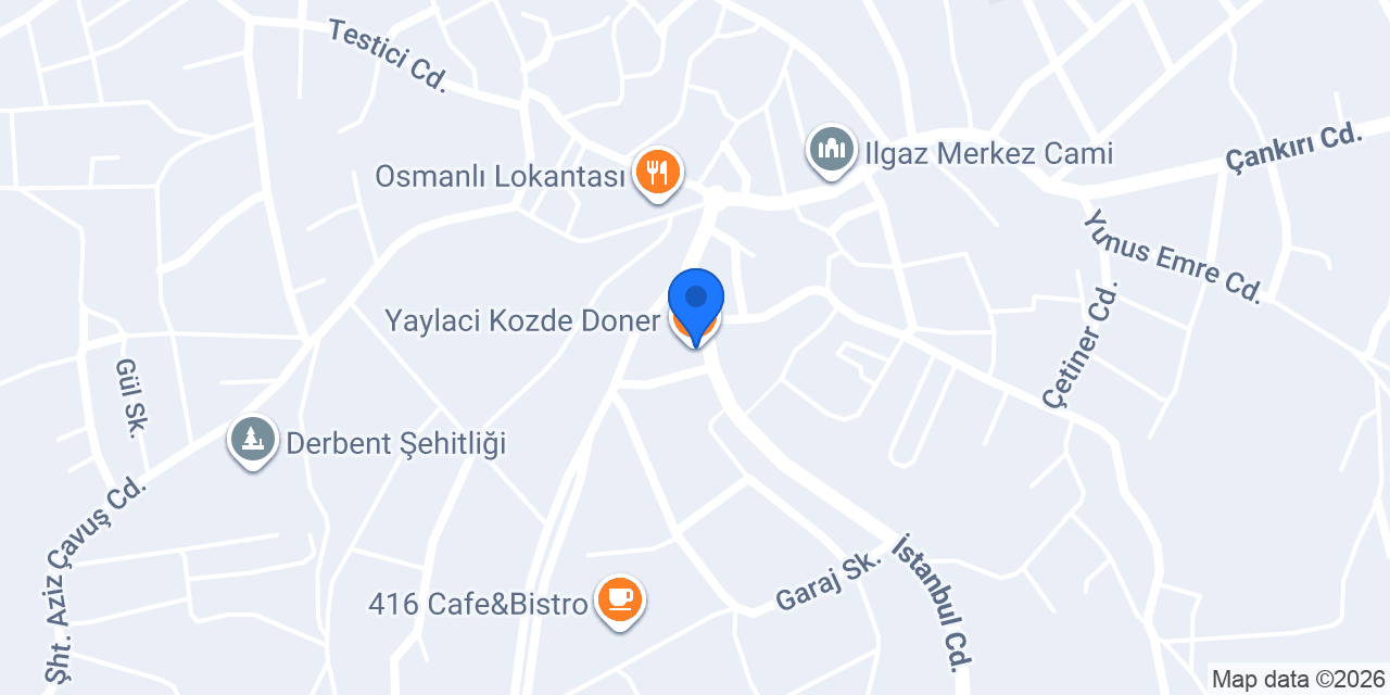 Yaylaci Kozde Doner konumu