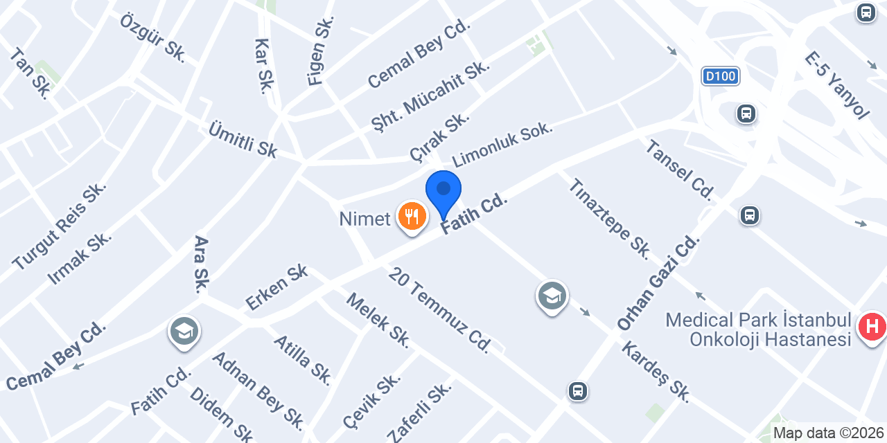 Güney Veteriner Kliniği konumu